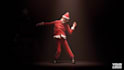 make this santa claus dancing like mj new year video