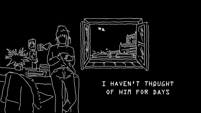 create genuine hand drawn lyric music video
