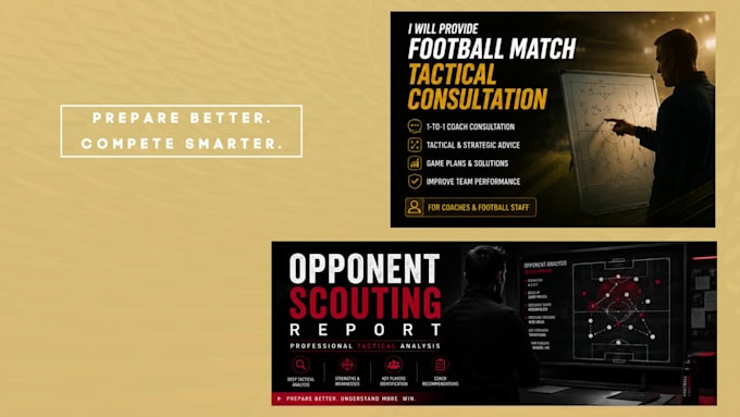 create a football opponent scouting report