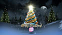 put logo or text in christmas greetings video