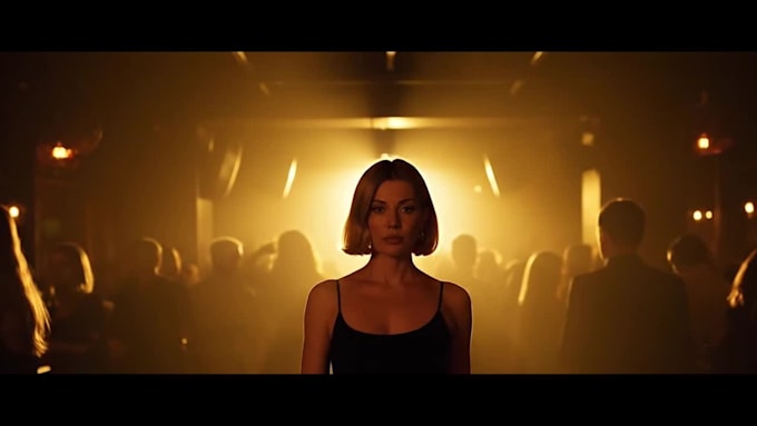 produce an ultra realistic cinematic ai music video