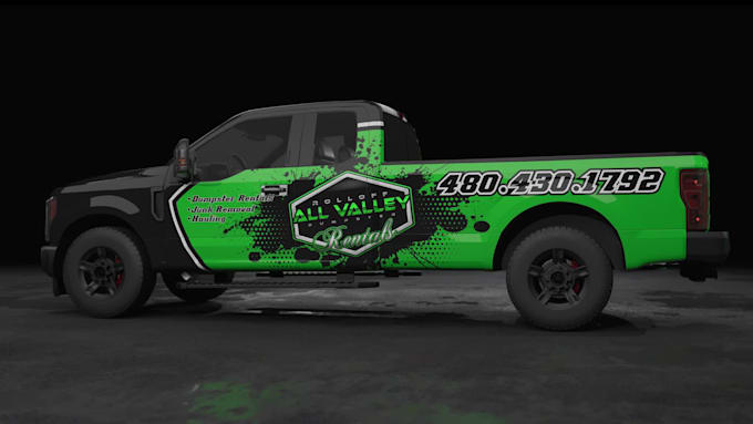 make awesome car wrap design or racing car wrap