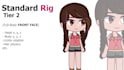 rig your gacha character in live2d cubism