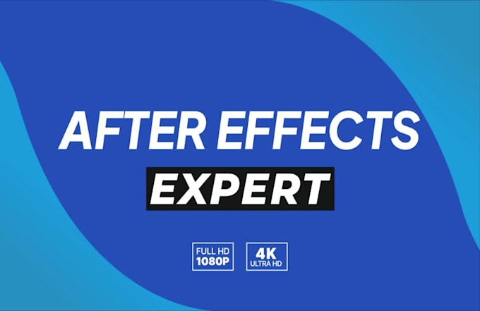 customize any after effetcs template or do a custom animation