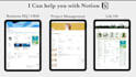 design customized notion templates to boost productivity