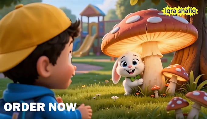 create ai video or animate your picture, 3d cartoon for kids