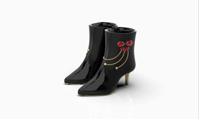 do 3d shoe, sneakers, slipper, boots and heels design