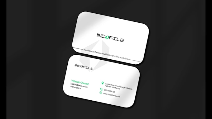 do a clean and timeless business card design