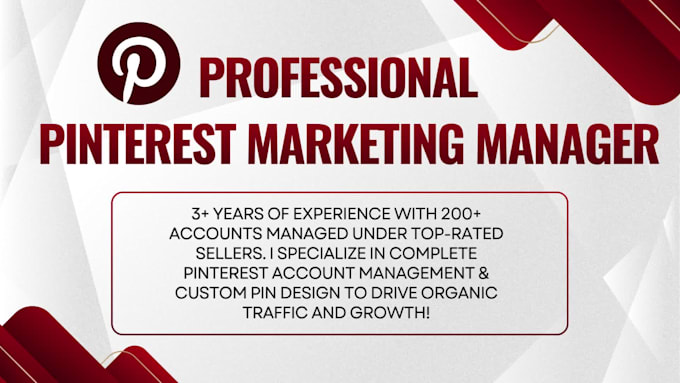 do eye catching pinterest pin design and seo