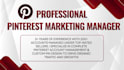 do eye catching pinterest pin design and seo