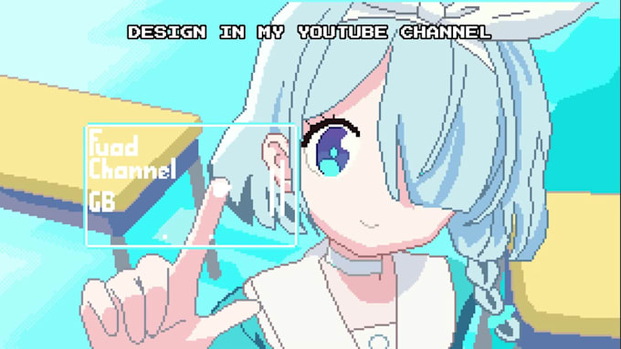 make simple GIF pixel art animation