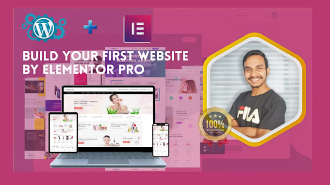 create landing page using elementor pro page builder