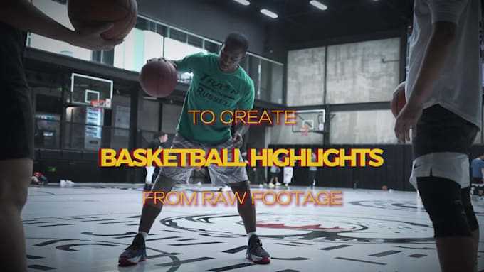 be your sports basketball highlights video editor for instagram youtube