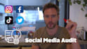 do social media audit and develop social media strategy