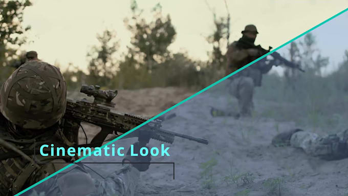 do cinematic color grading your video as colorist
