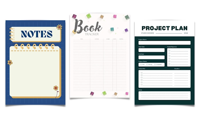 design sticky notes, notepad, letterhead, memo, and invoice