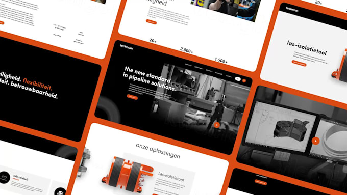 create a showreel for web design agency