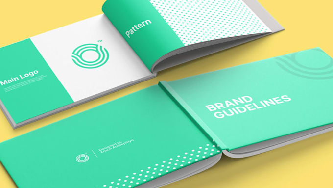 design your brand identity, branding style guide and brand book