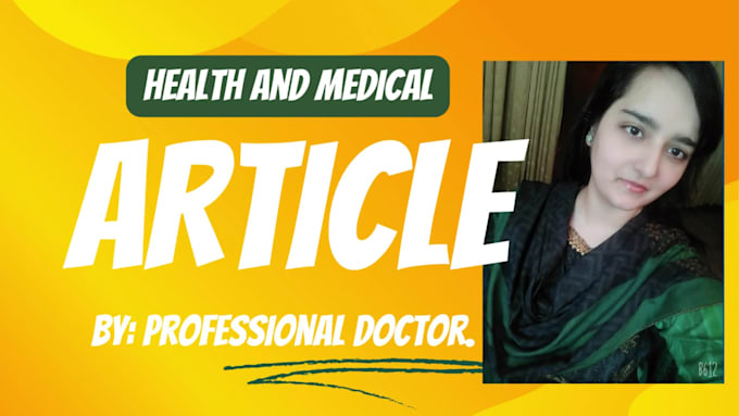 write medical content , fitness, and health articles