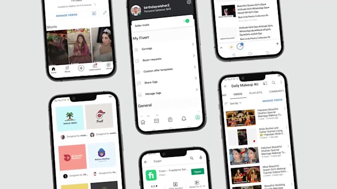 create amazing mobile app website promo game promo video