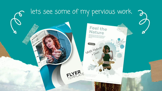 design unique flyer or brochure