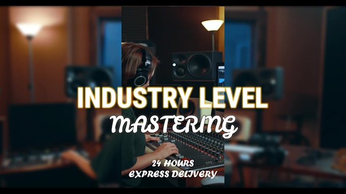 Hot Review! I will master your song in a professional studio within 24 hours  for $10