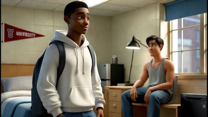 create pixar style 3d  animation for ads and storytelling