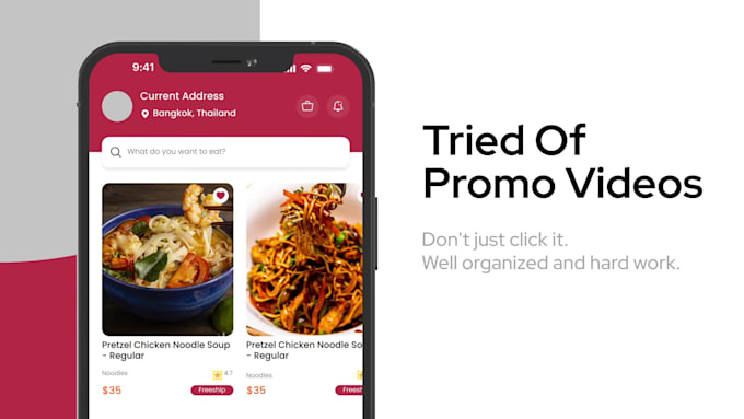 make UI animation and custom app promo app preview app explainer saas animation