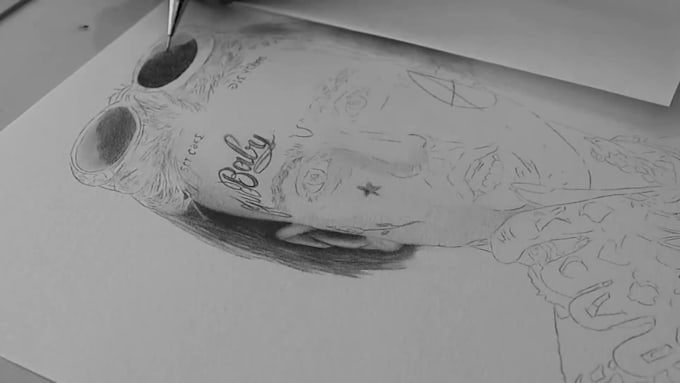 draw a hyperrealistic graphite pencil art from your photo
