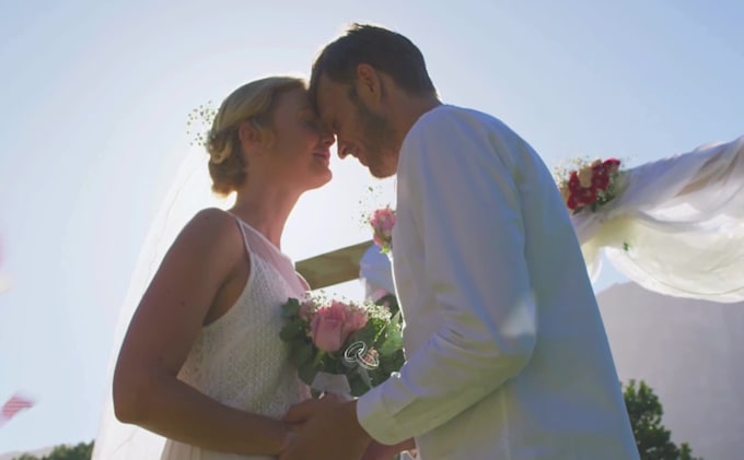 create a memorial wedding video for your partner