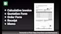 create auto calculative invoice system in ms excel