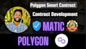 create a fast verified quality smart contract on polygon
