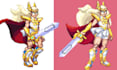 do 8bits 16bits pixel art animation, pixel character sprite sheet animations