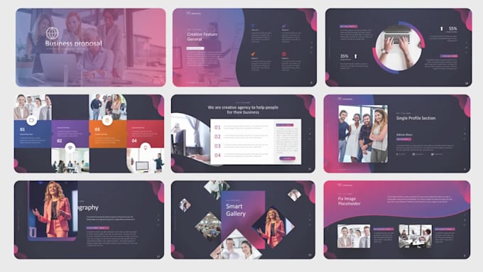 design animated powerpoint presentations and video