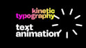 create professional motion graphics,  kinetic typography titles animated video