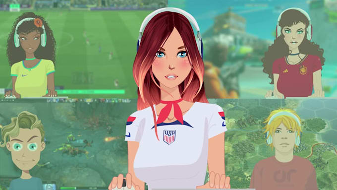 make characters for vtuber streamer adobe character animator