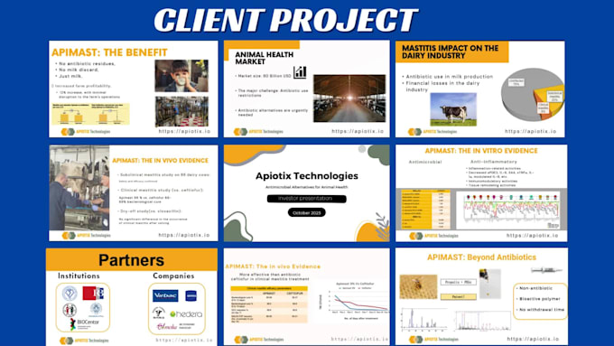 design and redesign sales presentation slides in 24 hours