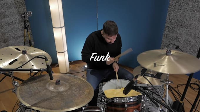 record perfect versatile live drums for your songs