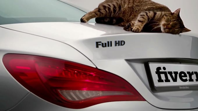 do super car promotional business video ad logo