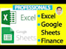 be google sheet, excel, finance partner