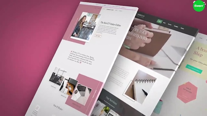 develop responsive wordpress website design or blog website, web design