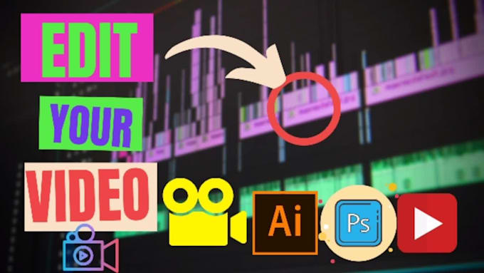 do professional video editing with stock photos