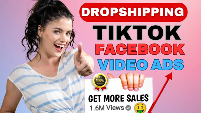 create viral tik tok video ads for dropshipping with perfect hook