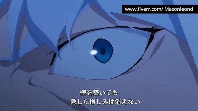 do 2d music video animation, 2d cartoon animation, anime youtube intro animation