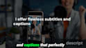 translate add english french spanish subtitles and captions to video srt vtt scc
