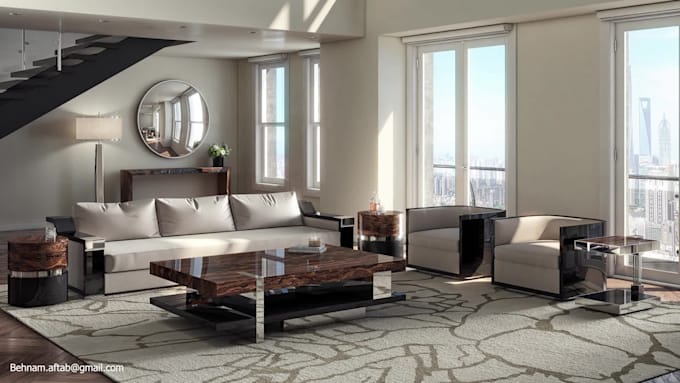 create realistic room renders to showcase your product