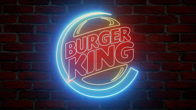 create neon sign light intro logo animation within 24 hours