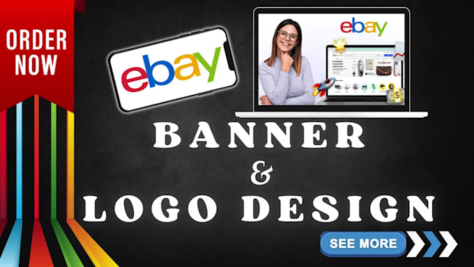 create an ebay store billboard banner image and logo designs
