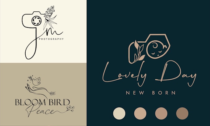 do hand drawn signature logo design for your business