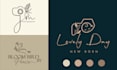 do hand drawn signature logo design for your business